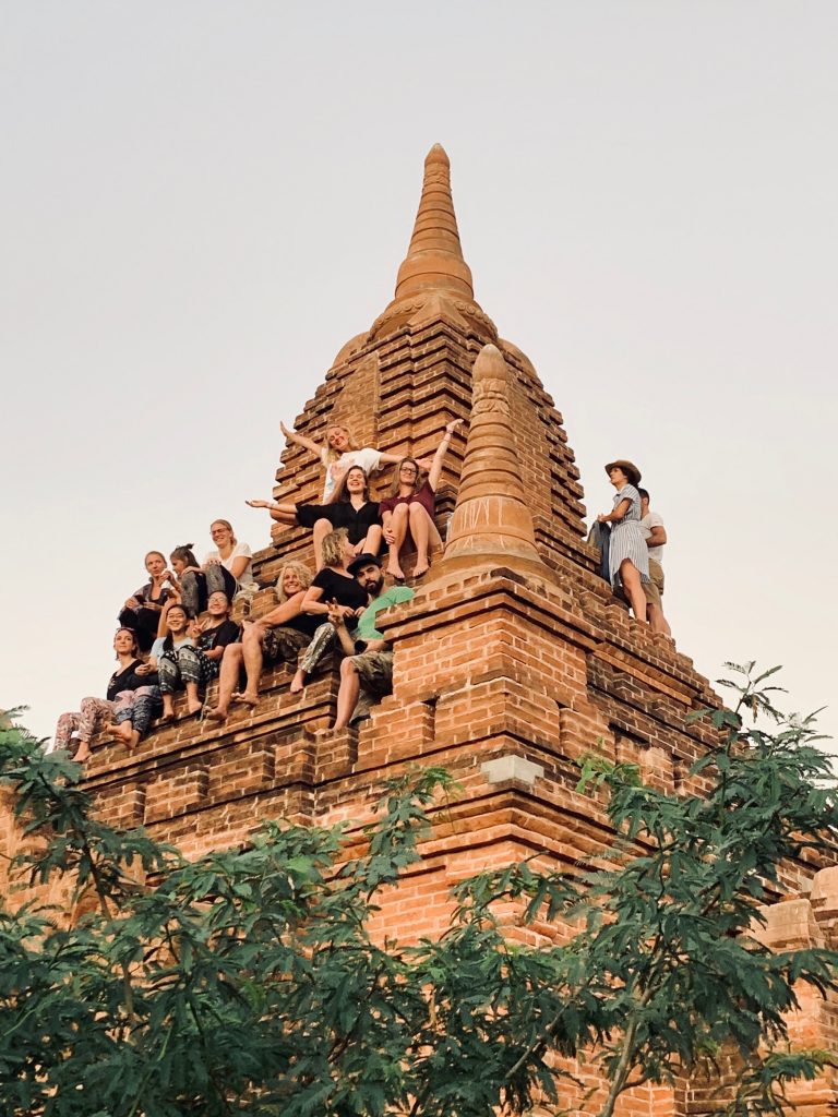 Route Myanmar Bagan
